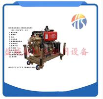 65CWY-40 Marine mobile dual-start emergency fire pump CCS certificate with explosion-proof tubing and alarm