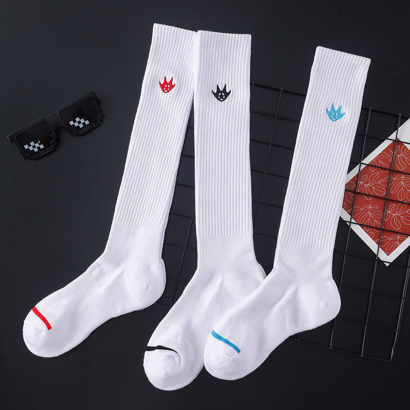 Thickened Towel Bottom Volleyball Sports Socks, High Tube Socks for Men and Women, Long Tube Football Running Fitness Socks, Winter Socks