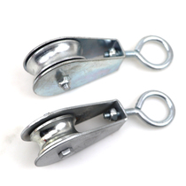 Craning crane driving cable hanging pulley lifting pulley lifting ring bearing wheel micro wire rope pulley