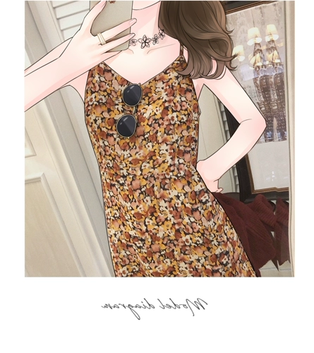 Брендовое летнее платье, подходит для подростков, изысканный стиль, популярно в интернете, цветочный принт