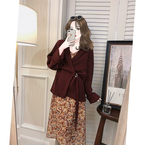 Брендовое летнее платье, подходит для подростков, изысканный стиль, популярно в интернете, цветочный принт