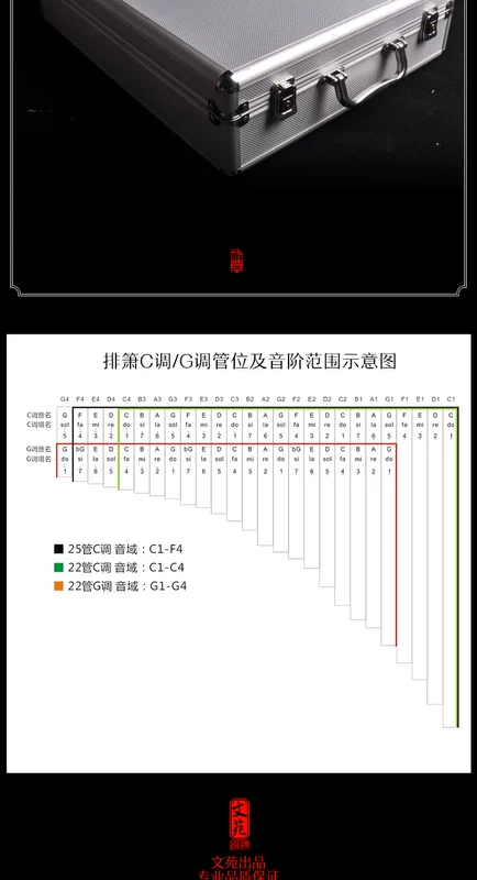 Jie Bing hiệu suất đặc biệt 箫 22 ống 25 ống 箫 加 原 色 色 色 铜 铜 / / / / - Nhạc cụ dân tộc đàn tranh việt nam