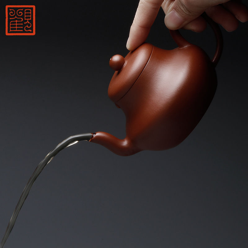 Restoring museum yixing undressed ore mud jun zhu DE it manual household teapot kung fu tea set