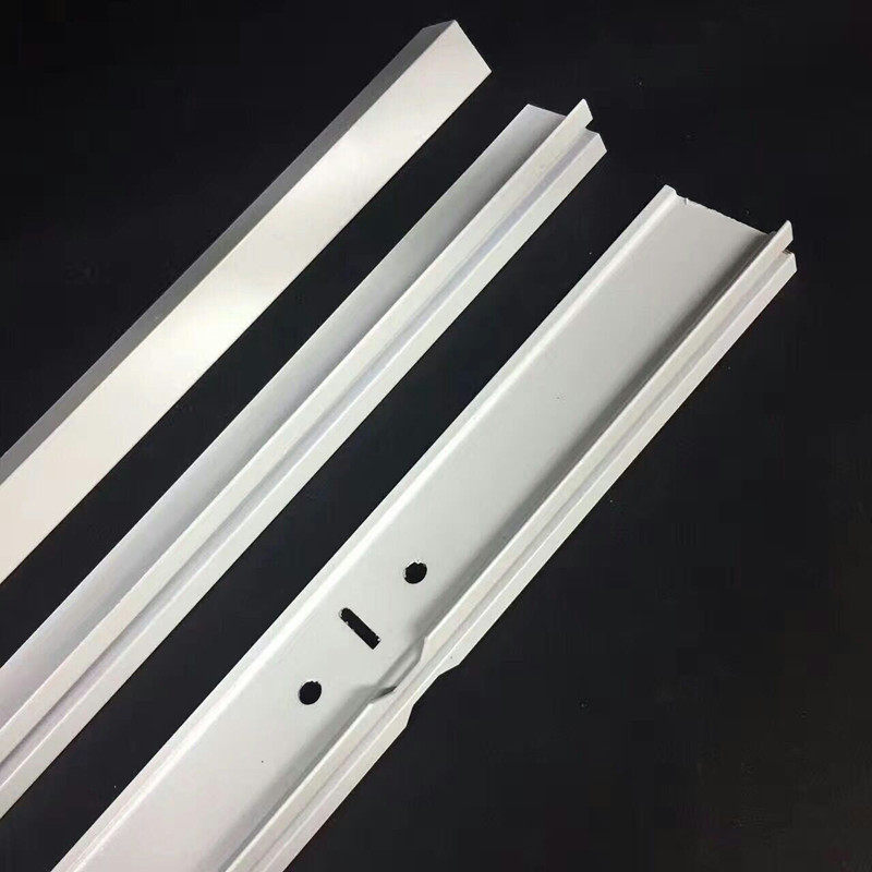 Mineral Wool Board Clean Plate Smallpox Aluminum Alloy Large Medium T Black Wire Groove Flat Solid Baking Varnish Overhanging Ceiling Keel