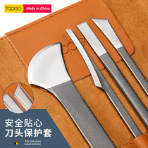 Nail ditch special pedicure knife set three knives Professional technician nail scissors correction artifact Home exfoliation dermatitis