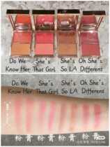 Spot U.S. Little crowdsourced Patrick Ta new product bicoloured blush 10 5g
