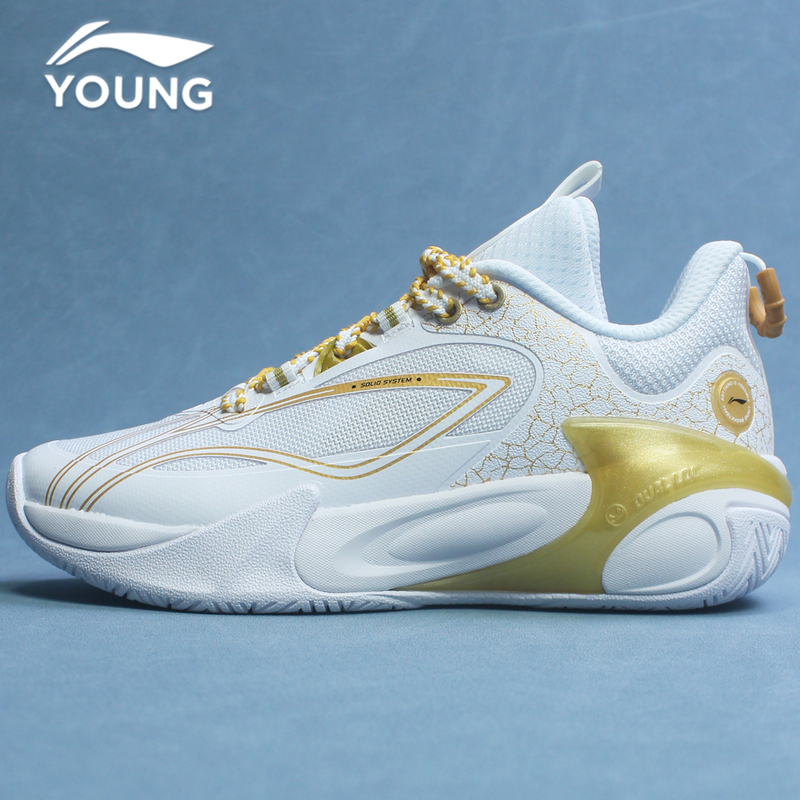 Li-Ning Girls' and Boys' Shoes 2026 Spring and Autumn Medium and Large Children's Wind Shadow Mesh Breathable Shock-Absorbing Non-Slip Children's Sports Basketball Shoes Li-Ning Girls' and Boys' Shoes 2026 Spring and Autumn Medium and Large Children's Wind Shadow Mesh Breathable Shock-Absorbing Non-Slip Children's Sports Basketball Shoes