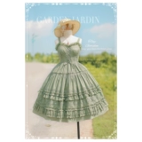 *Букет мечты*Мечтает элегантная точка пряжа JSK Bow Lolita Solid Color Dress Lolita