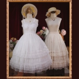*Букет мечты*Мечтает элегантная точка пряжа JSK Bow Lolita Solid Color Dress Lolita