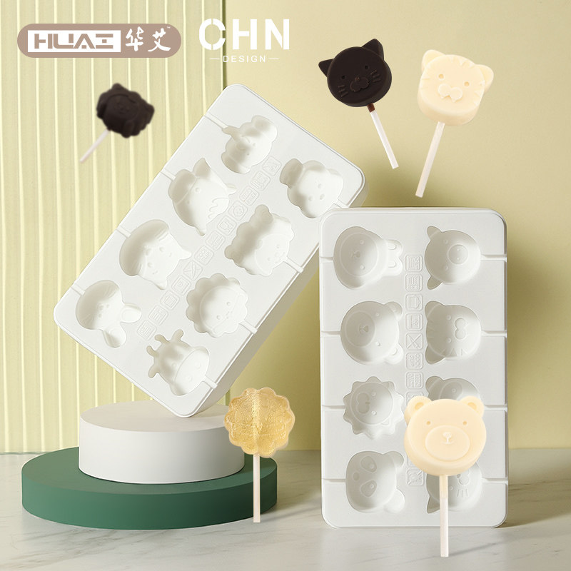 Huaai Food Grade Silicone Gel Baby Cheese Stick Candy Fruit Mold Home Handmade Homemade Diy Material Pear Paste Mill