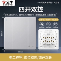 [Space Silver] Четыре кайши двойное управление (обновление 16A переноски)