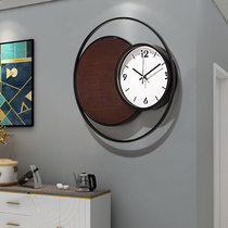 Modern creative clock home living room decoration clock Net red light luxury fashion hanging watch Nordic simple personality wall clock