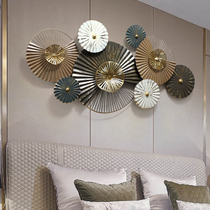 American Minimalist Creative Wall Decoration Living Room Background Wall Hanging Accessories Bedroom Solid Metal Wall Decoration Iron Art Home Decoration Goods