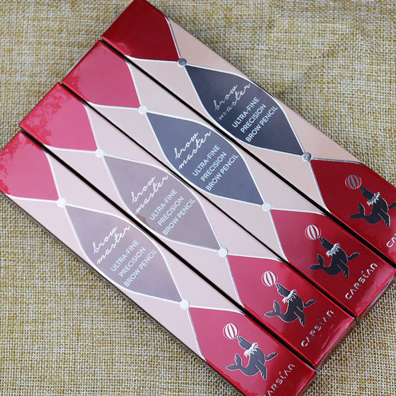 Kazilan Fine Micro Eyebrow Sculpting Pen 03 Natural Brown Ultrafine Superfine Waterproof Automatic Cut-free Novice Counter