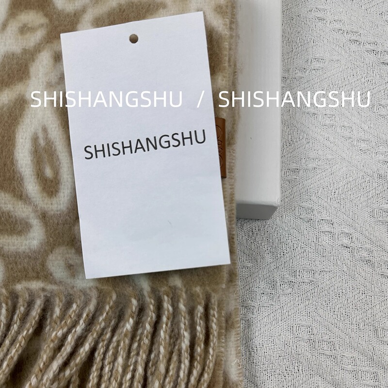 Shishangshu High-Quality Unisex Scarf Autumn and Winter New Style Cashmere Warm Alpaca Wool Shawl Neck Warmer
