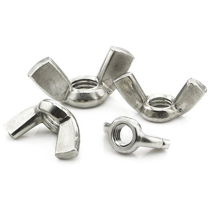 Iron Galvanized Butterfly Nut Butterfly Nut Hand Screw Claw Nut Yuanbao Screw Cap M3456810M16