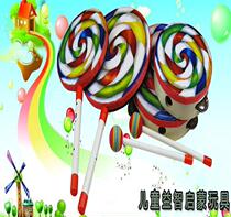 Olff music teaching aids Suzuki hand beat drum percussion instrument 6 inch 8 inch sticks candy hand banging drum stick candy drum
