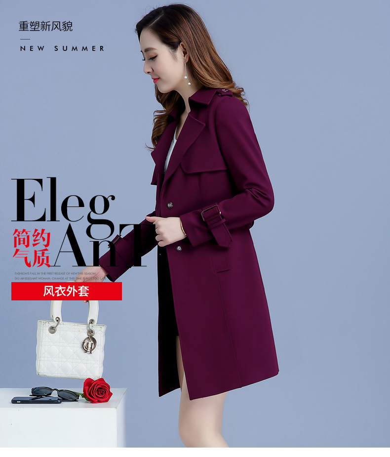 Trench pour femme en Polyester - Ref 3227963 Image 7