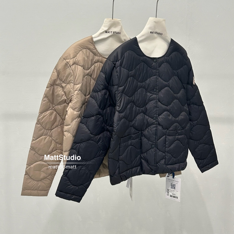 In Stock Pyrenex Women's Lightweight Casual Round-Neck down Jacket In Stock Pyrenex Women's Lightweight Casual Round-Neck down Jacket