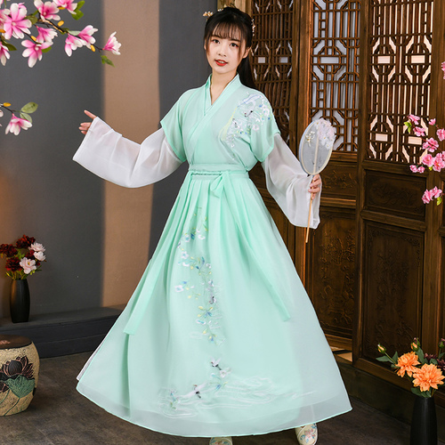  big sleeve guzheng dance costume film and television Fairy Costume
