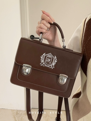 Японская студенческая юбка в складку, сумка через плечо, сумка на одно плечо, вместительный и большой рюкзак