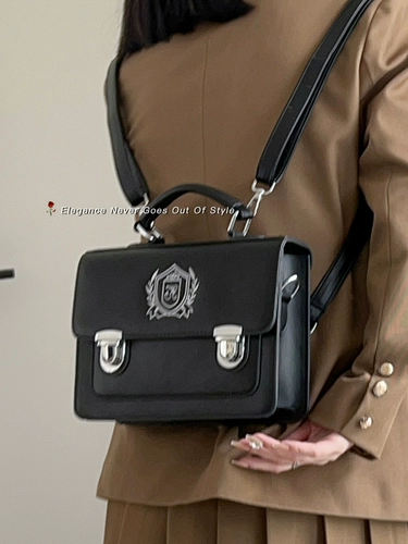 Японская студенческая юбка в складку, сумка через плечо, сумка на одно плечо, вместительный и большой рюкзак