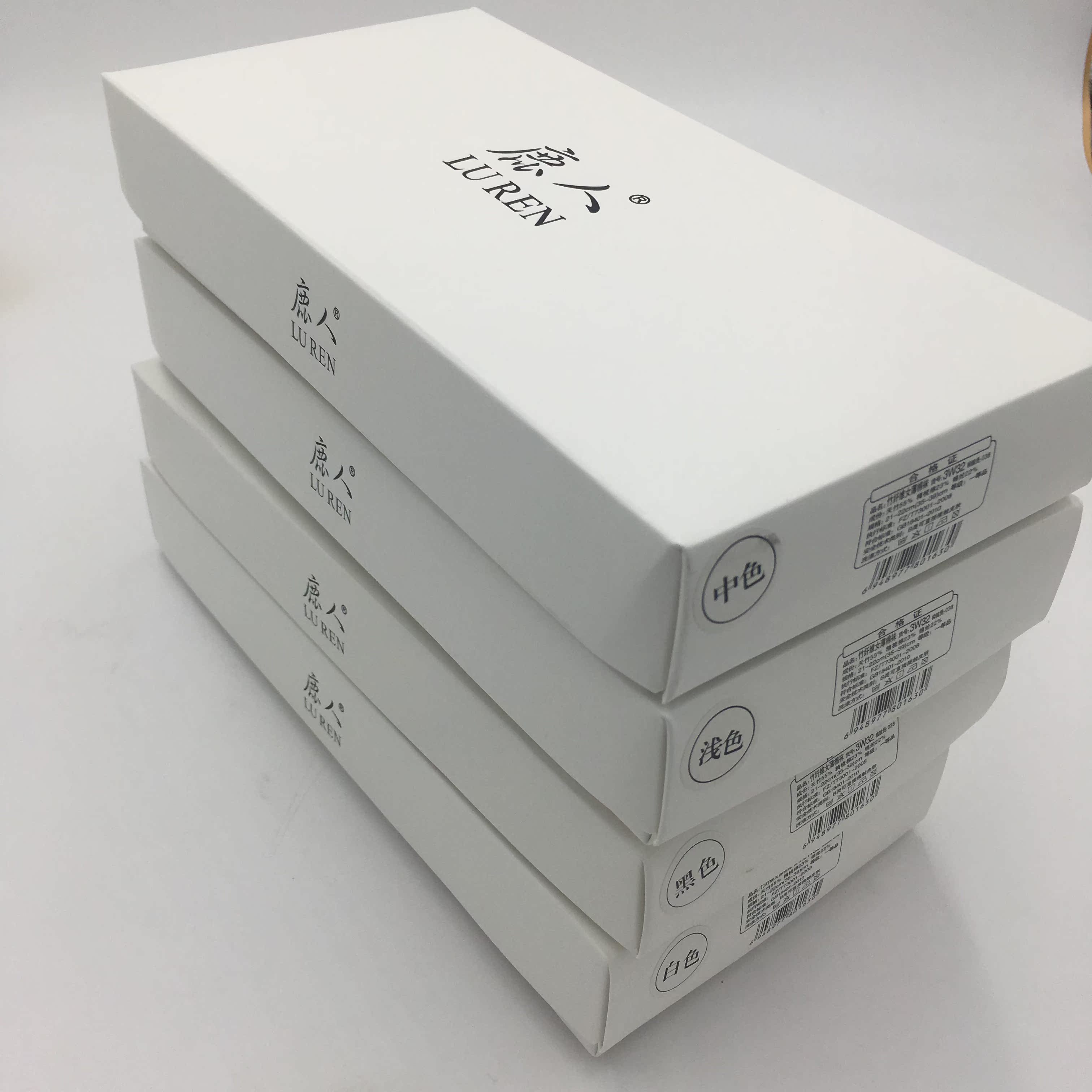 Vớ nữ vớ 3w32 nữ cửa hàng đóng hộp một hộp gồm 5 đôi bao bì độc lập bằng sợi tre chải bông 0 siêu mỏng 0 tất gucci