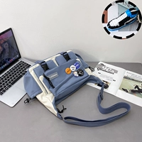 Значок, синий комплект, подвеска, 5 шт