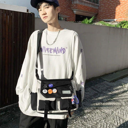 Мужская сумка через плечо, ремешок для сумки, сумка на одно плечо для отдыха, трендовый шоппер