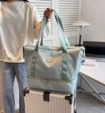 Сумка для путешествий, портативная вместительная и большая сумка через плечо, спортивная спортивная сумка, набор, багажная система хранения