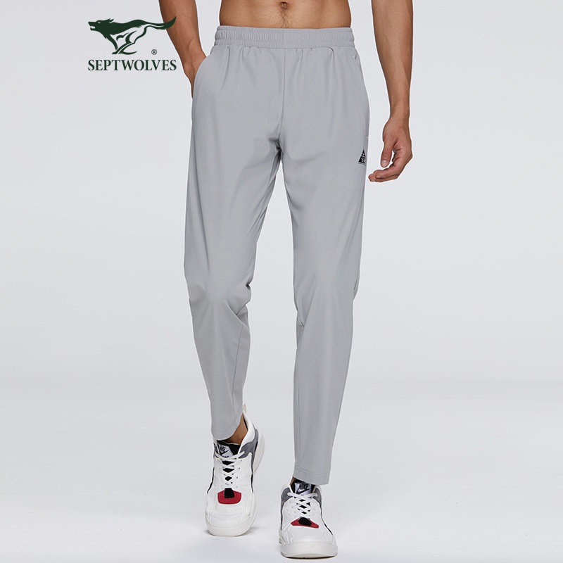 Septwolves 七匹狼 梭织 男式休闲运动长裤 天猫优惠券折后￥119包邮（￥159-40）2色可选