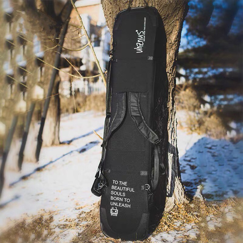 There is a division dumpling skin Snowboard dumpling skin Uhznus double shoulder one shoulder dumpling skin Ski cover