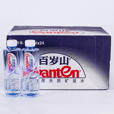 Bai Sui Shan Mineral Water 348ml*24 cases, produced by Jing Tian, fresh date, price per case