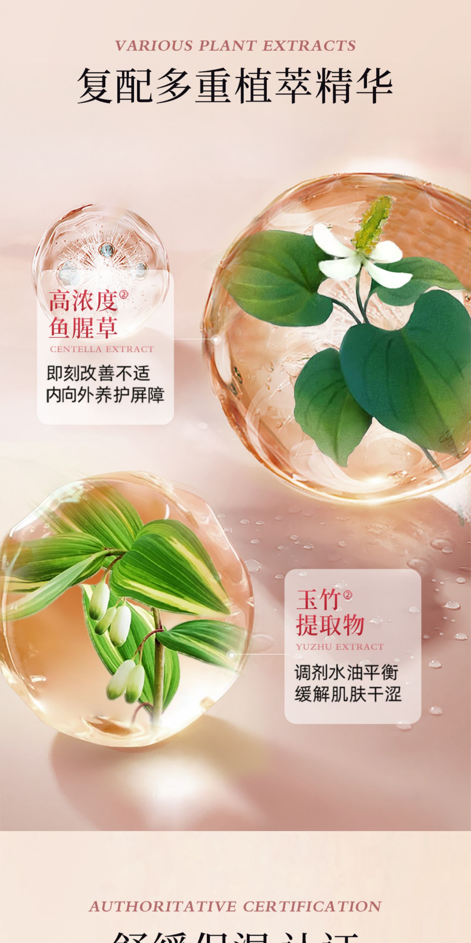 心清堂润颜菁萃水院装400ml补水保湿舒缓修复过敏肌肤官方旗舰店