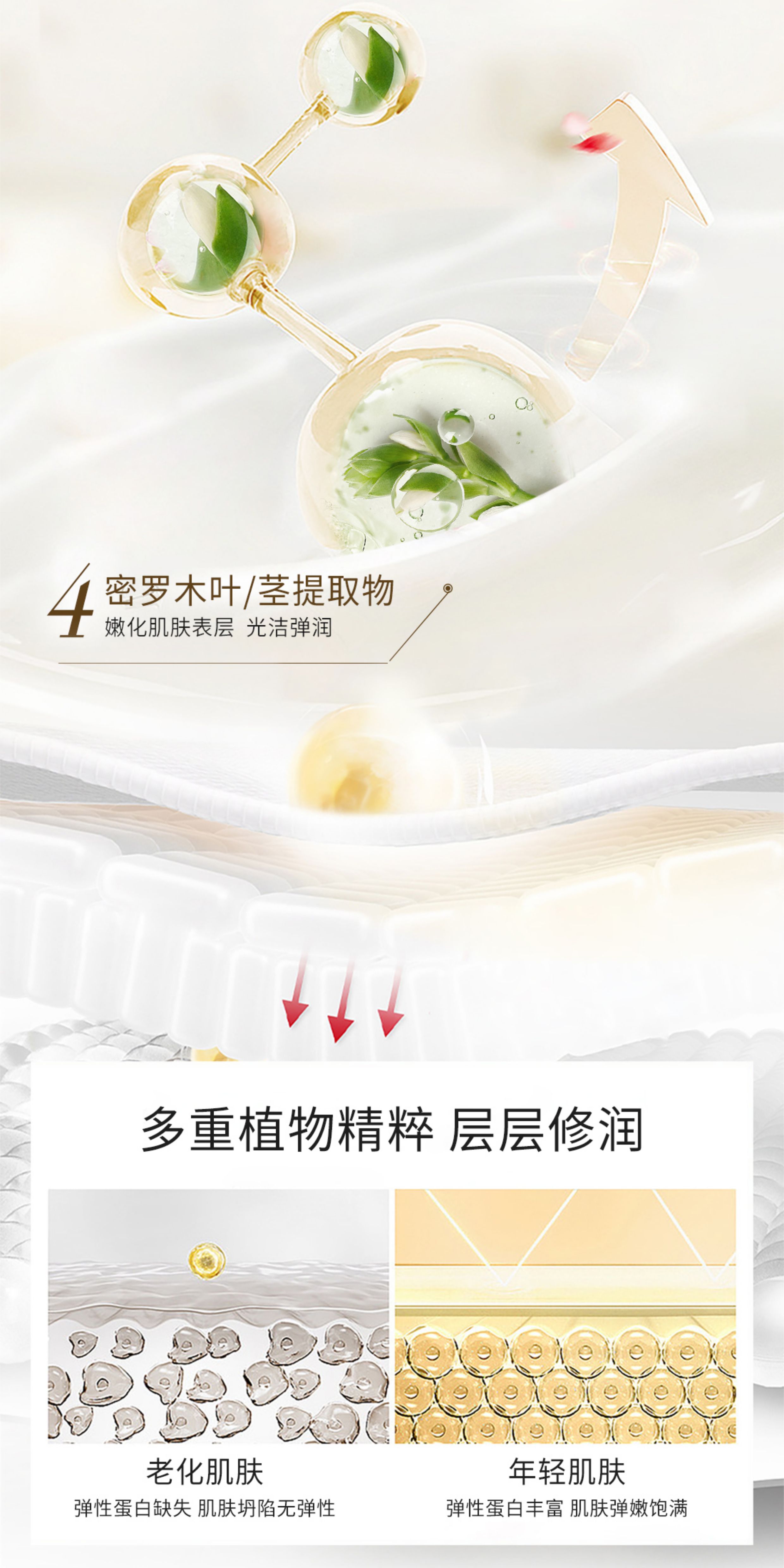 心清堂润颜保湿霜50g抗皱紧致舒缓滋润肌肤保湿面霜官方旗舰正品