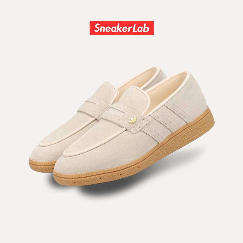 Adidas Originals Handball Spezial Comfortable Fit Loafers, Same Style for Men and Women