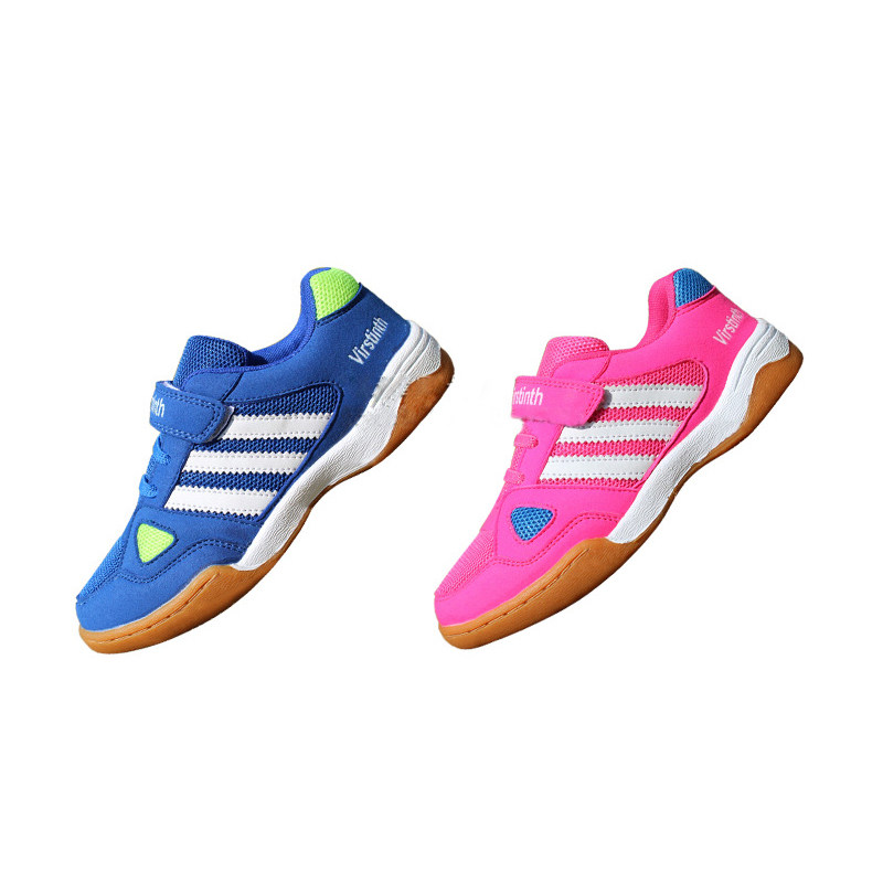 Professional children's table tennis shoes boys and girls anti-slip shock absorption wear-resistant bullish soles badminton shoes