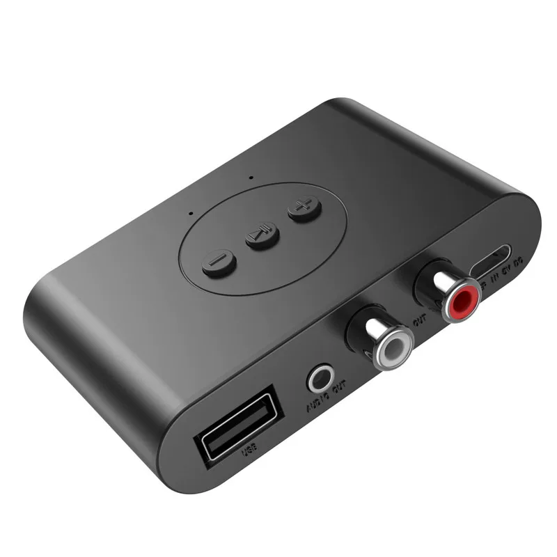 5.2 Bluetooth аудио ресивер NFC Bluetooth плеер музыки для авто, поддерживает воспроизведение с диска