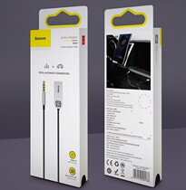 Double th on-board aux Bluetooth receiver hands-free call wireless 3 5mm wired to wireless audio wire car