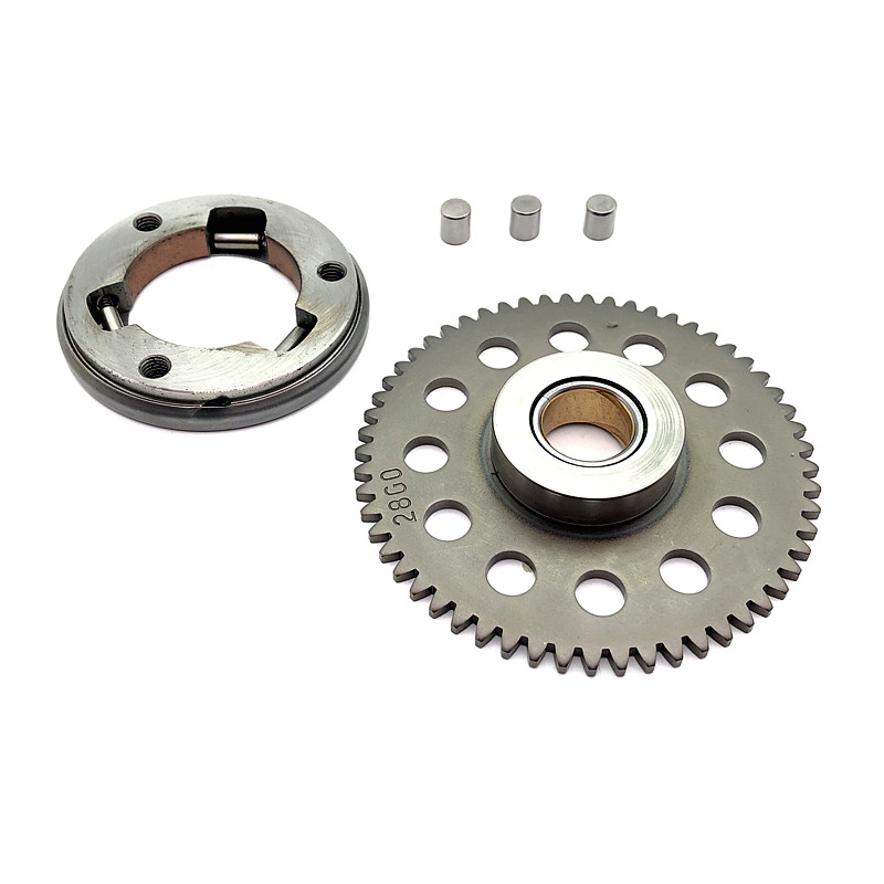 Suitable for Qingqi Suzuki motorcycle GT125 Junchi QS125-5-5A-5BCEFG overtake clutch start plate