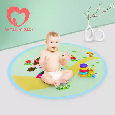 Children's indoor climbing mat Children's tent floor mat Household cotton climbing mat diameter 120