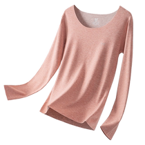 Catman DeRong thermal underwear autumn and winter mens cold-proof warm round neck womens warm pajamas autumn cold-proof autumn clothes
