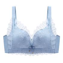 Catman bra underwear for women with big breasts small push-up seamless soft support supporting secondary breasts anti-sagging girl bra