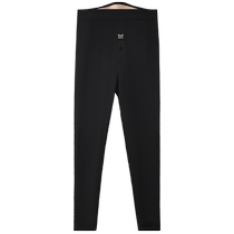 Catman thermal pants 5-layer wool German velvet heated plus velvet thickened knee pads long johns for men and women couple cotton wool pants winter