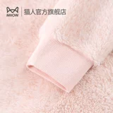 Двусторонная бархатная фланелевая пижама, флисовый удерживающий тепло зимний комплект, увеличенная толщина