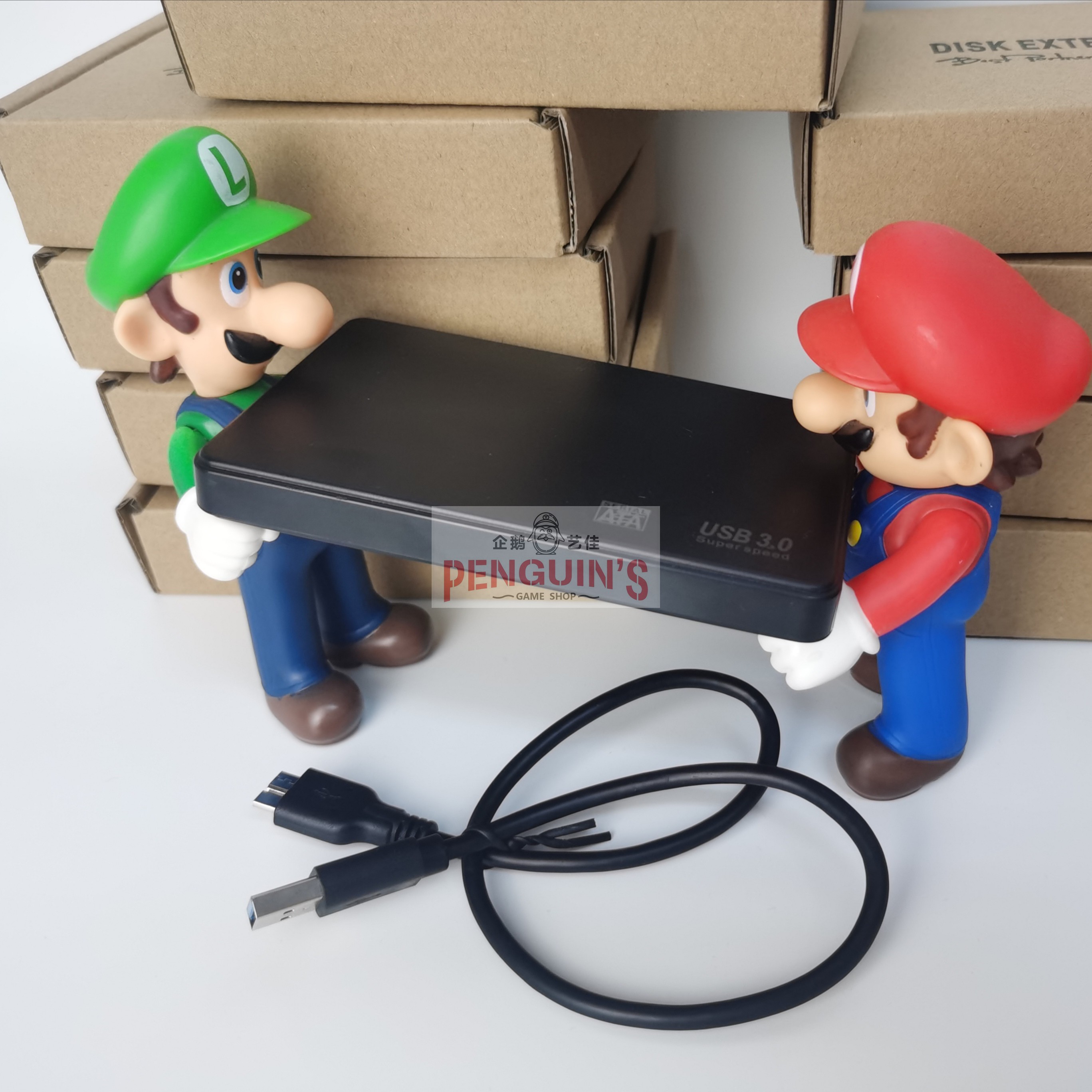 Nintendo wii usb3 0 carry-on high-speed standalone game wii external storage harddisc