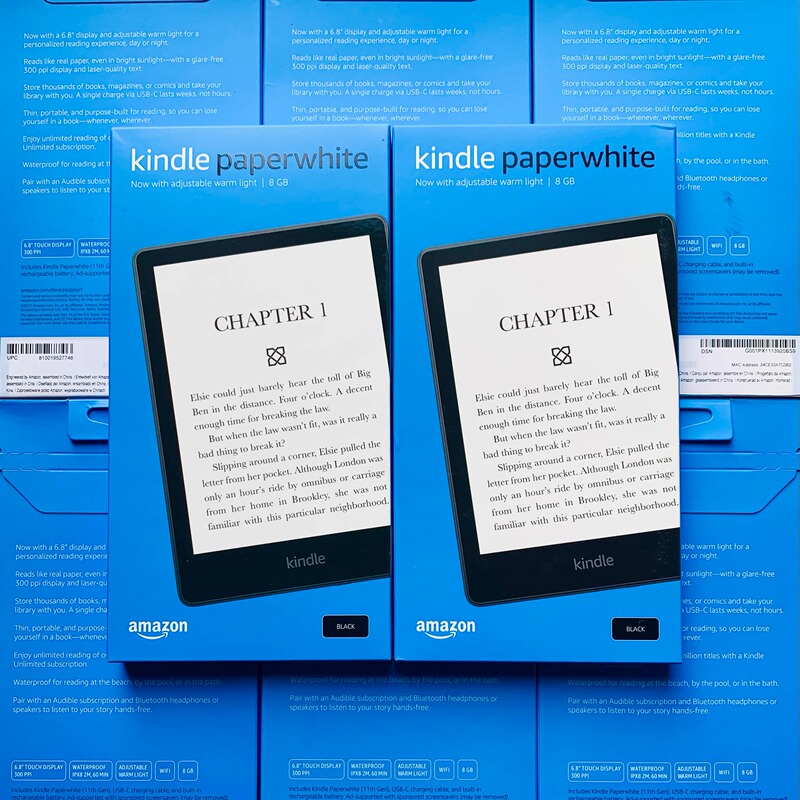 New Kindle Paperwhite 6/Kpw6 Signature Edition 12Th Generation Amazon E-Book Reader with Ink Screen