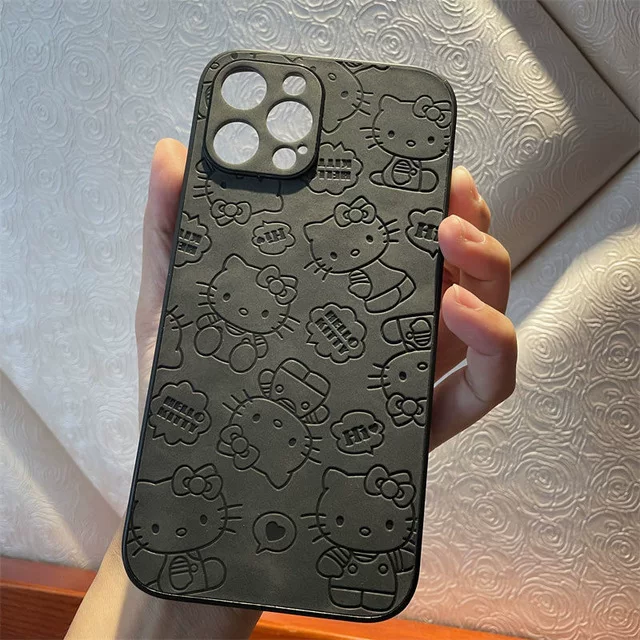 Кейс по мотивам Hello Kitty для iPhone 14 13 12 11 Pro M