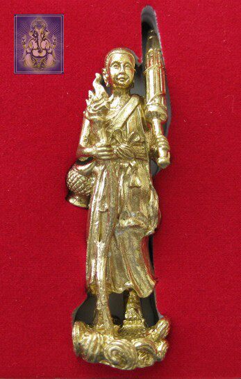 The Dragon Lady Zen South Buddha calendar 2554 Sivari brass subsection