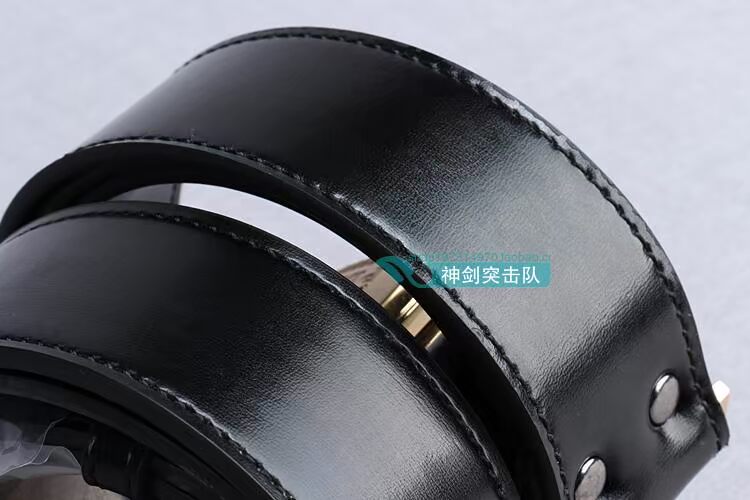 Authentic vàng đầu vũ trang vành đai đen đồng phục ngoài vành đai bạc đầu ngoài vành đai vành đai quạt quân sự vành đai ngoài dây lưng